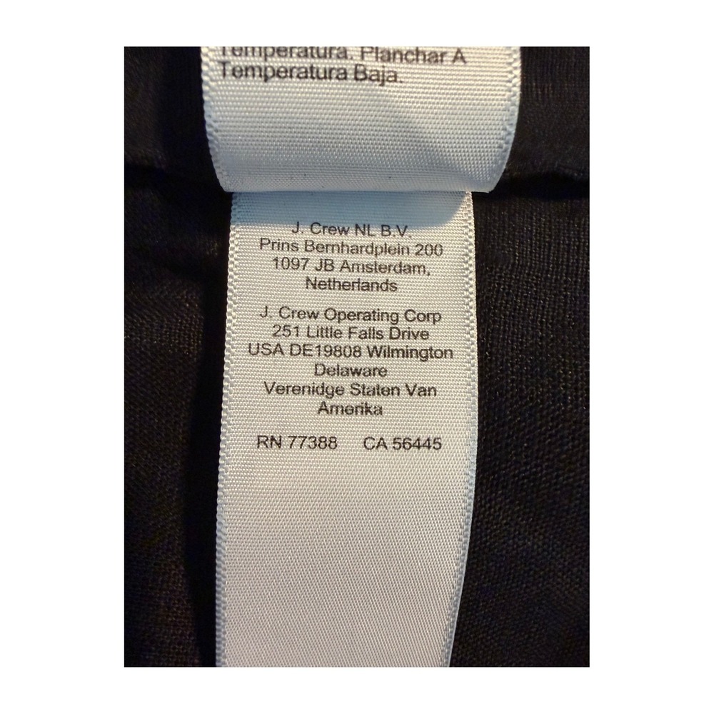 J. Crew Seamed 100% Linen Maxi Dress Black Removable Belt M - Picture 9 of 10